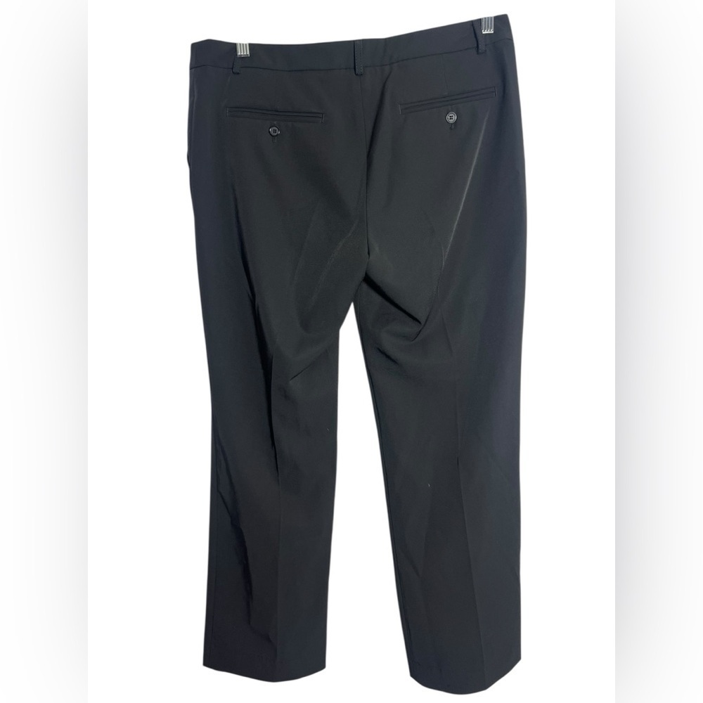 Chic Black Straight Leg Women's Pants - Picture 4 of 5